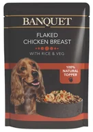 Przysmaki dla psów - MACED BANQUET Kurczak z Ryżem i Warzywami 100g - miniaturka - grafika 1