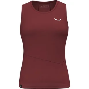 Bezrękawnik, tank top damski Puez Sporty Dry Salewa - Koszulki i topy damskie - miniaturka - grafika 1