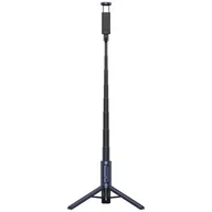 Selfie stick - Baseus Selfie stick statyw Bluetooth Baseus Traveler niebieski) - miniaturka - grafika 1