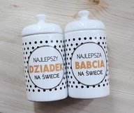 Pojemniki kuchenne - Zestaw pojemników dla Babci i Dziadka do kuchni, Sowia Aleja - miniaturka - grafika 1