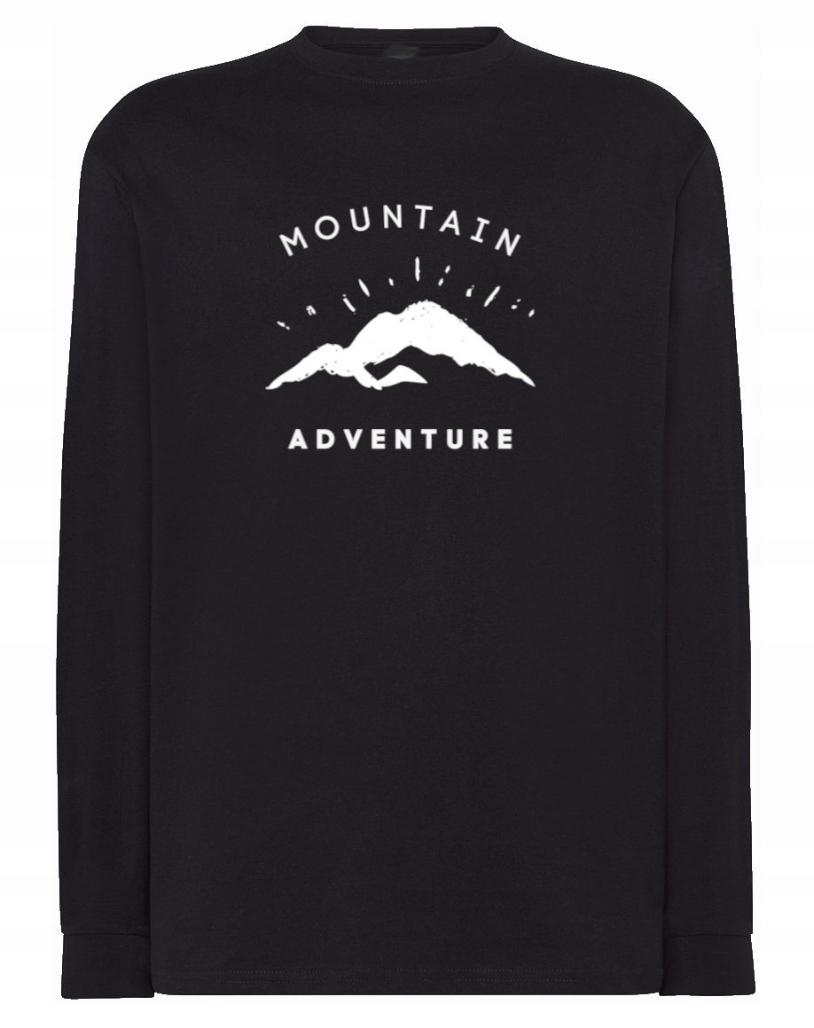 Longsleeve fajny nadruk GÓRY PRZYGODA r.XXL