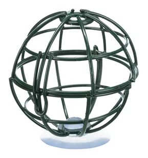 Uchwyt na szybę do kul tłuszczowych, ciemnozielony, metal, 7 cm - Akcesoria dla ptaków - miniaturka - grafika 1