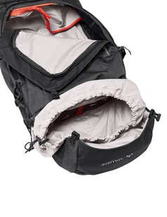 Vaude Asymmetric 42+8 Backpack, czarny 2022 Plecaki turystyczne 15944-10-O - Plecaki - miniaturka - grafika 5