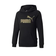 Odzież sportowa dziecięca - Puma Bluza Ess+ Logo Fl 67031001 - miniaturka - grafika 1