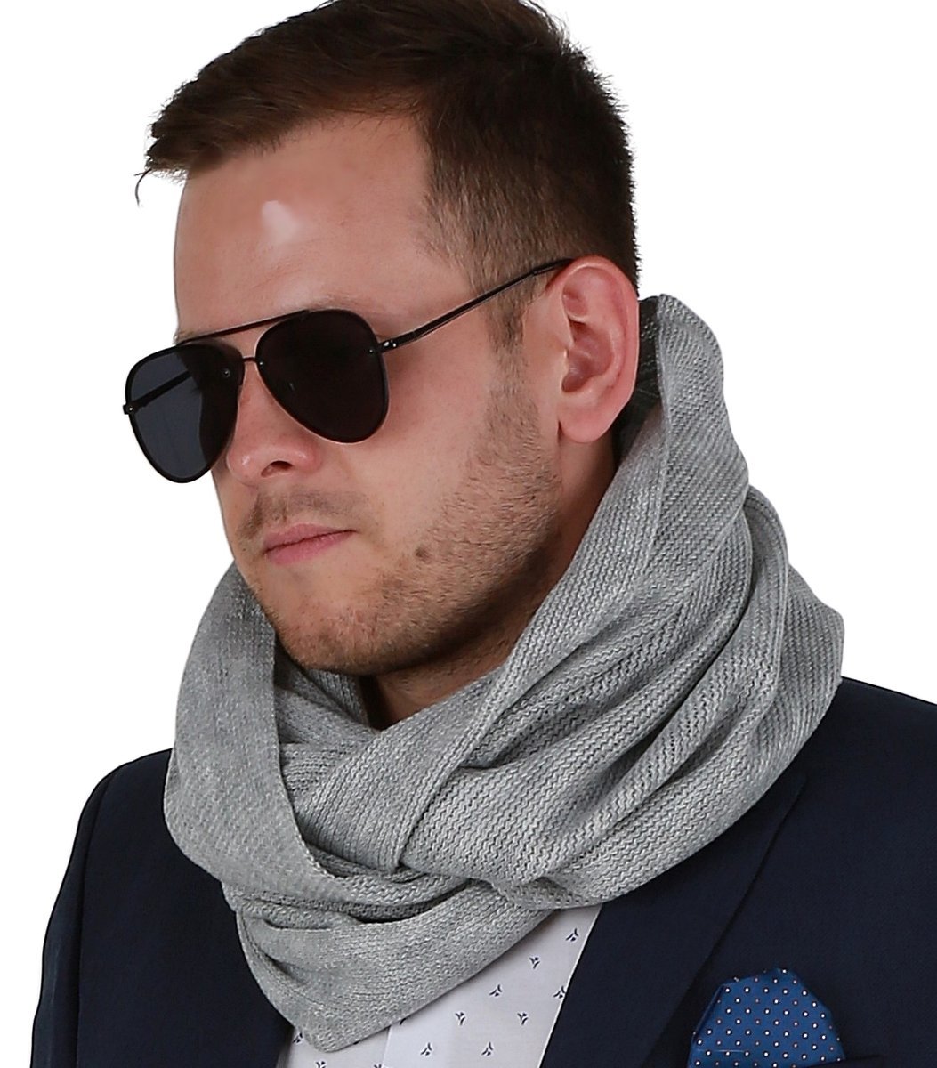 Komin Męski ciepły szalik szal zimowy 1N