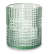 Świeczniki - Świecznik Klasyczny niebieski h9 cm - miniaturka - grafika 1