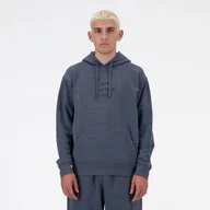 Bluzy męskie - Bluza New Balance z kapturem Graphic Hoodie M MT41517GT S - miniaturka - grafika 1