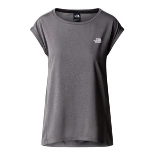 Koszulka The North Face Tanken 0A2S7F0V31 - szara - Koszulki sportowe damskie - miniaturka - grafika 1