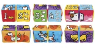 Zabawki interaktywne dla dzieci - K's Kids K's Kids, klocki Połącz i słuchaj Zwierzęta - miniaturka - grafika 1