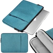 Części i akcesoria do laptopów - Etui case torba pokrowiec uniwersalne do tabletów Samsung Apple Lenovo Thinkpad Matebook Xiaomi Asus laptopa Macbook AIR 13 13,3" | XL turkusowy - miniaturka - grafika 1