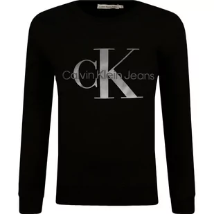 CALVIN KLEIN JEANS Bluza | Regular Fit - Bluzy dla dziewczynek - miniaturka - grafika 1