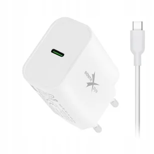 Ładowarka sieciowa USB Typ-C + kabel USB Typ-C - PD - 25W - Ładowarki do telefonów - miniaturka - grafika 1