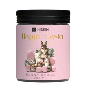 HiSkin Happy Easter świeca sojowa Bunny Kisses 200ml - Świece - miniaturka - grafika 1