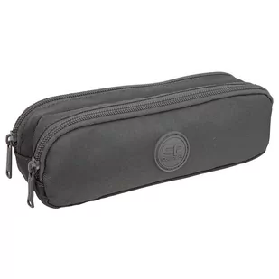 Piórnik Szkolny Dwukomorowy Coolpack Clio Rpet Grey F069639 - Piórniki - miniaturka - grafika 1