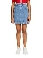 Spódnice - ESPRIT Spódnica damska, 902/Blue Medium Wash, 27W - miniaturka - grafika 1
