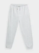 Spodnie sportowe męskie - Outhorn Spodnie dresowe OTHAW23TTROM444 Szary Regular Fit - miniaturka - grafika 1