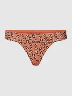 Stroje kąpielowe - Figi bikini ze wzorem na całej powierzchni - miniaturka - grafika 1