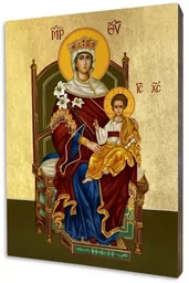Ikona Matki Bożej z Walsingham - Ikony i obrazy sakralne - miniaturka - grafika 1