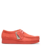Półbuty damskie - Clarks Półbuty WallabeeEVOSh 26181403 Koralowy - miniaturka - grafika 1