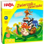 Gry planszowe - Haba Zwierzak Na Zwierzaku (Wer. PL) 3449 - miniaturka - grafika 1