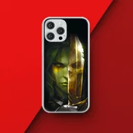 Etui i futerały do telefonów - Etui Gamora 002 Marvel Nadruk pełny Zielony Producent: Xiaomi, Model: REDMI 10C - miniaturka - grafika 1