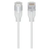 Pozostałe akcesoria sieciowe - Ubiquiti UniFi Premium Patch Cable, Patchcord STP kat.6A 3m, biały (UACC-Cable-Patch-EL-C6A-3M-W) - miniaturka - grafika 1