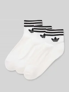 Skarpety z nadrukiem z logo w zestawie 3 szt. - Skarpetki męskie - miniaturka - grafika 1