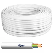 Przewody elektryczne - Przewód YDY 3x1,0 żo 450/750V biały, ELPAR - miniaturka - grafika 1