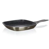 Patelnie - Banquet Patelnia do steków Metallic Platinum 28 cm - miniaturka - grafika 1