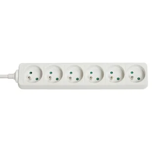 Lindy 6-Way French Schuko Mains - Listwy zasilające - miniaturka - grafika 1