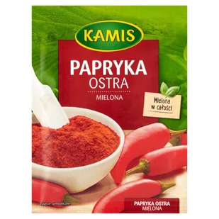 Kamis PAPRYKA OSTRA 20G 61137527 - Przyprawy i zioła sypkie - miniaturka - grafika 1