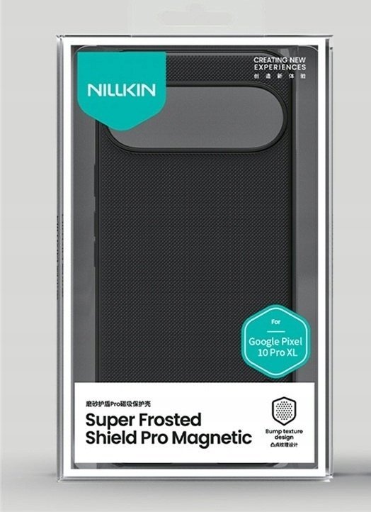 Nillkin Etui Super Frosted Shield Pro Magnetic kompatybilne z MagSafe na Google Pixel 10 Pro XL - czarne