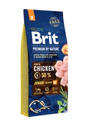 Brit Premium By Nature Junior Medium M 3 kg