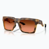 Okulary przeciwsłoneczne - Okulary przeciwsłoneczne Oakley Enigma Ink polished brown tortoise/prizm brown gradient WYSYŁKA W 24H 30 DNI NA ZWROT - miniaturka - grafika 1