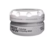 Pomada do włosów - NISHMAN POMADA KOLORYZUJĄCA C1 LIGHT GREY 150ML - miniaturka - grafika 1