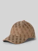 Czapki damskie - Czapka z daszkiem z wyhaftowanym logo - miniaturka - grafika 1