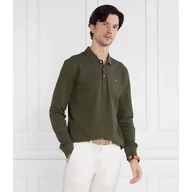 Koszule męskie - Napapijri Polo EALIS LS | Regular Fit - miniaturka - grafika 1