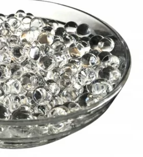 Kulki hydrożelowe żelowe przezroczyste 50g 10-12mm - Sztuczne kwiaty - miniaturka - grafika 1