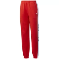 Spodnie damskie - Reebok, Spodnie damskie, Te Linear Logo Fl P FT0905, czerwony, rozmiar M - miniaturka - grafika 1