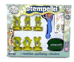 Stempelki w pudełku - zabawka - Zabawki kreatywne - miniaturka - grafika 1