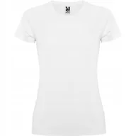 Koszulki i topy damskie - Koszulka Sportowa Damska T-shirt CONTROL DRY ROLY 0423 BIAŁA M - miniaturka - grafika 1