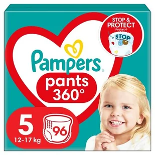 Pampers PROCTER & GAMBLE Pants 5 12-17 kg pieluchomajtki x 96 szt - Pieluchy - miniaturka - grafika 1