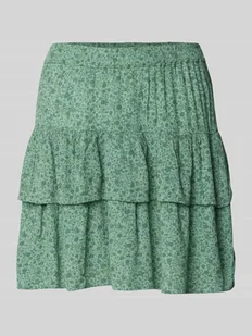Spódnica mini rozkloszowana z czystej wiskozy model ‘30 BERYL’ - Sukienki - miniaturka - grafika 1