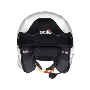 Kask otwarty z interkomem Stilo Venti TROPHY RALLY Hans biały (FIA-SNELL) - Kaski do sportów motorowych - miniaturka - grafika 3