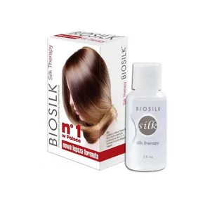 Biosilk BIOSILK Silk Therapy Jedwab do włosów zniszczonych 15ml 633911500491 - Serum do włosów - miniaturka - grafika 1