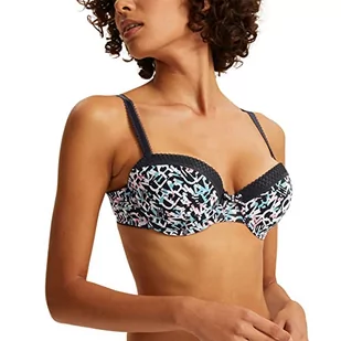 Variance - Biustonosz z fiszbinami tiulowymi Zazdrosny, Szary Antracyt, 70B - Biustonosze - miniaturka - grafika 1