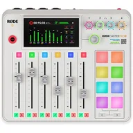 Akcesoria do komputerów stacjonarnych - Kontroler do produkcji muzycznej i podcastów RODE Caster Pro II Biały RCPIIW - miniaturka - grafika 1