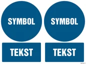Systemy ekspozycyjne i znaki informacyjne - ZNAK NA ZAMÓWIENIE WZÓR E-006, TS - PŁYTA TD FOTOLUMINESCENCYJNA; (100X75MM) - miniaturka - grafika 1
