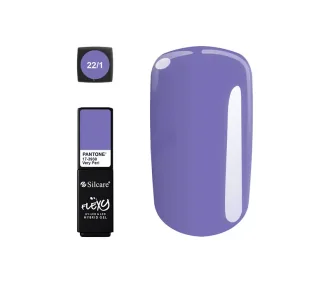 Silcare Silcare Flexy Hybrid Gel Pantone lakier hybrydowy 22/1 Very Peri 4.5g primavera-5902560546538 - Lakiery hybrydowe - miniaturka - grafika 1
