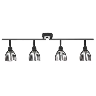 Beliani Lampa sufitowa czarna GOLOK - Lampy sufitowe - miniaturka - grafika 1